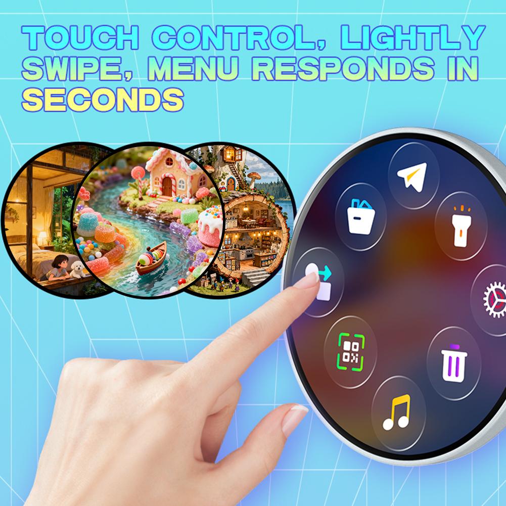 Electronics Gadgets To Gift - Rechargeable Video Badges Trendy Charm Brooch