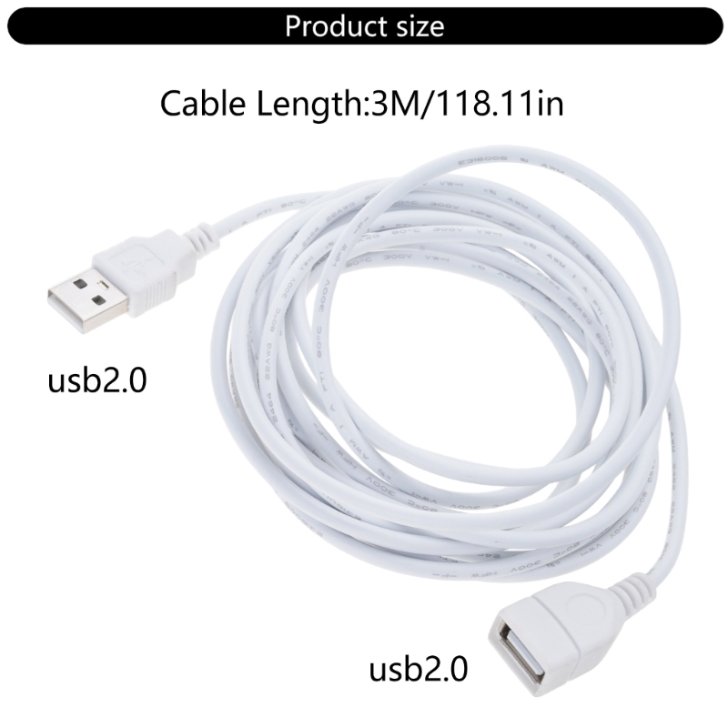  300CM USB Male To Female Char - Electronics And Gadgets C recensione e prezzo