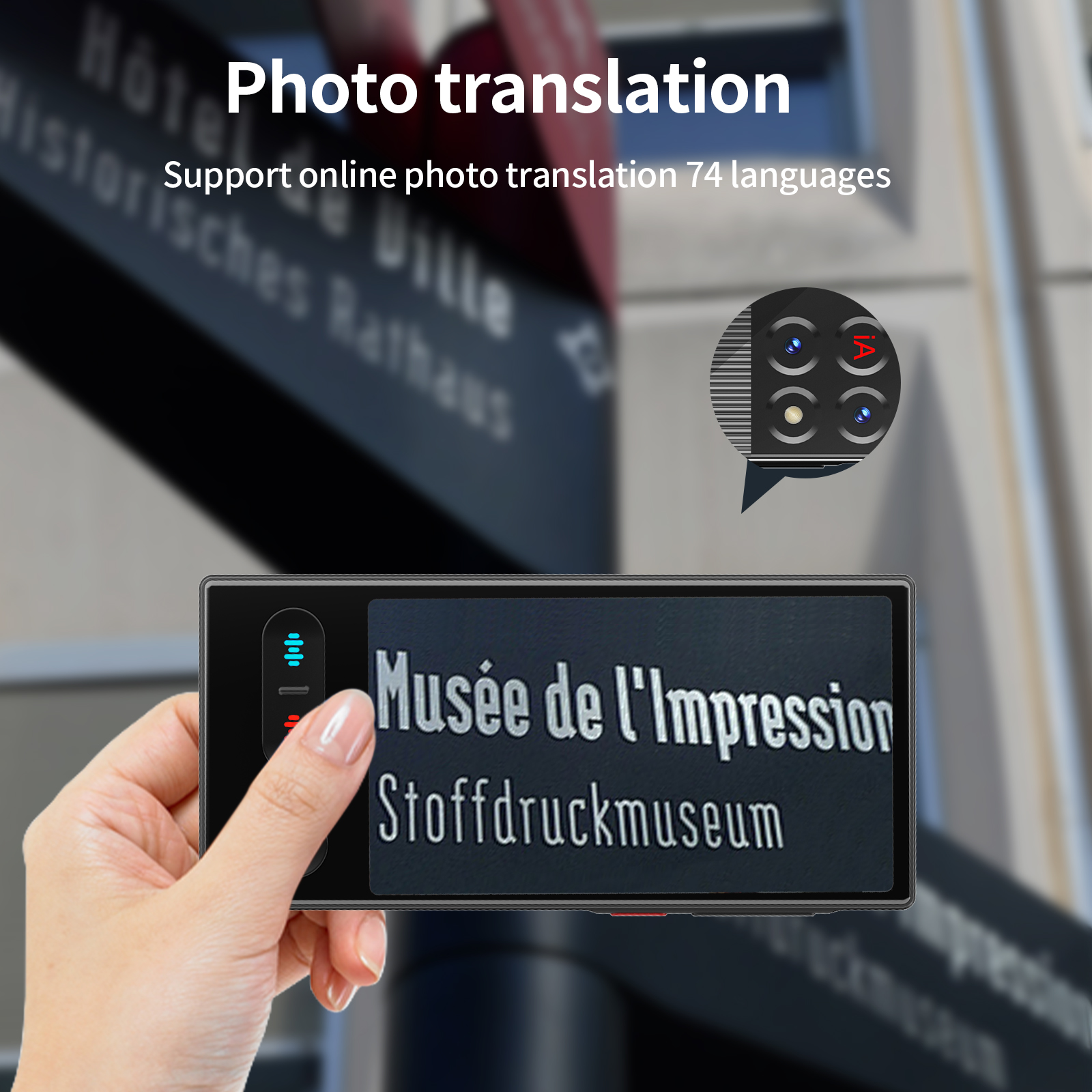 Language Translator Device 148 - Portable Translator Device recensione e prezzo