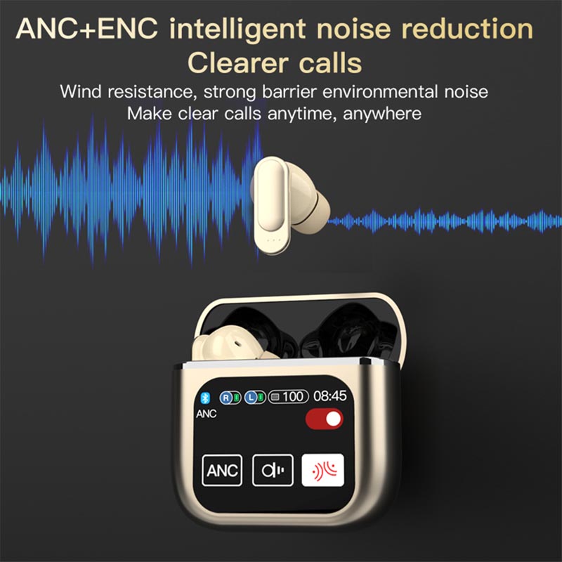 Bluetooth 5.4 Full Touch Scree - Earbuds Anc Wireless recensione e prezzo