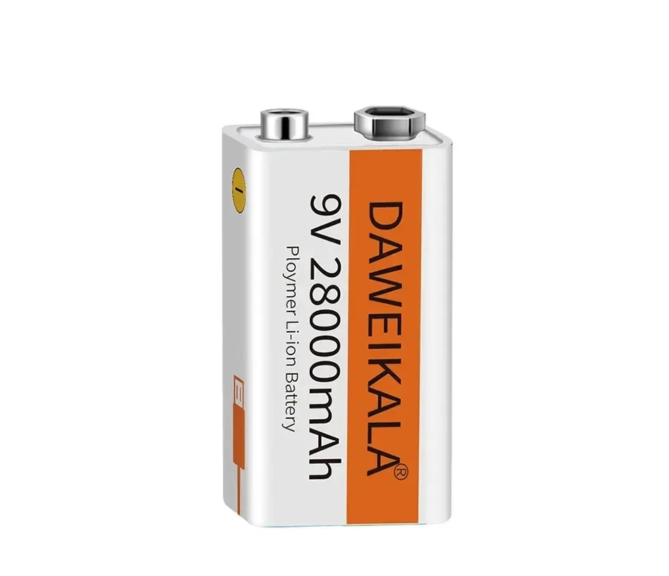 9V Type-C Rechargeable Battery - Electronics And Gadgets C recensione e prezzo
