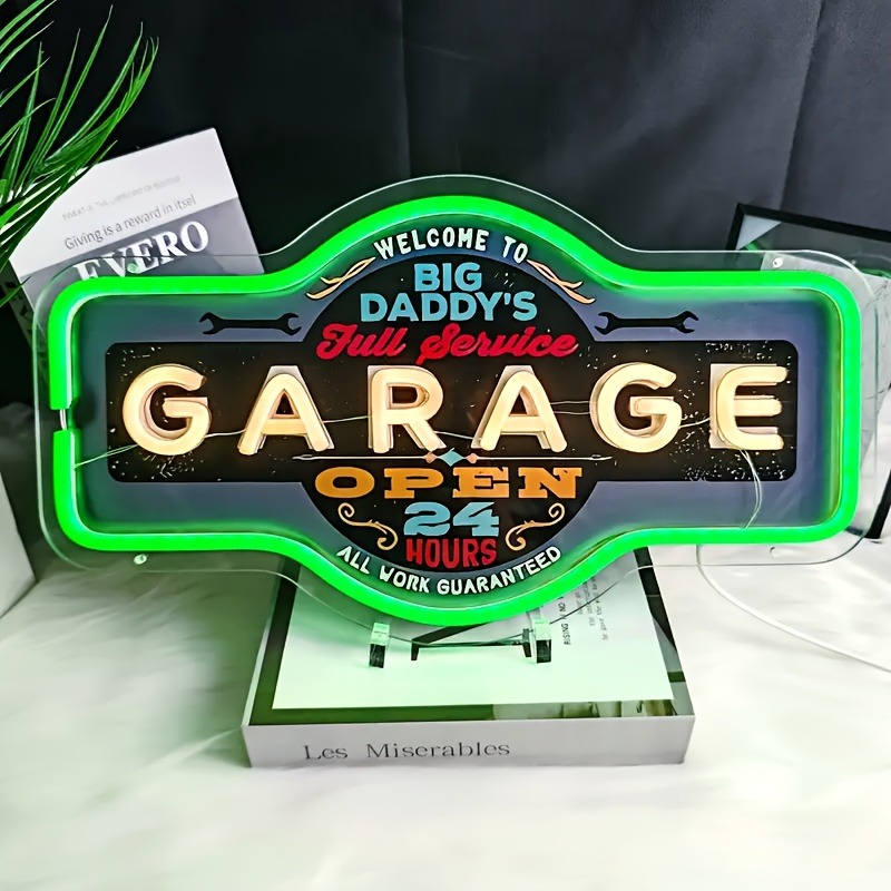 Retro Garage LED Neon Sign UV  - Retro Game Controller Usb recensione e prezzo
