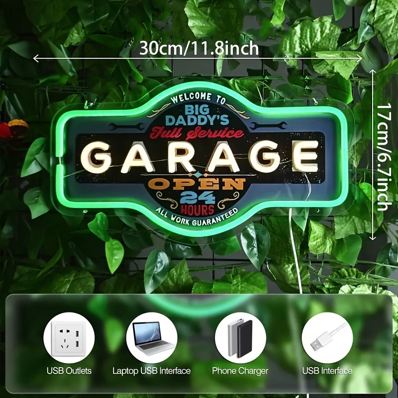 Retro Garage LED Neon Sign UV  - Retro Game Controller Usb recensione e prezzo