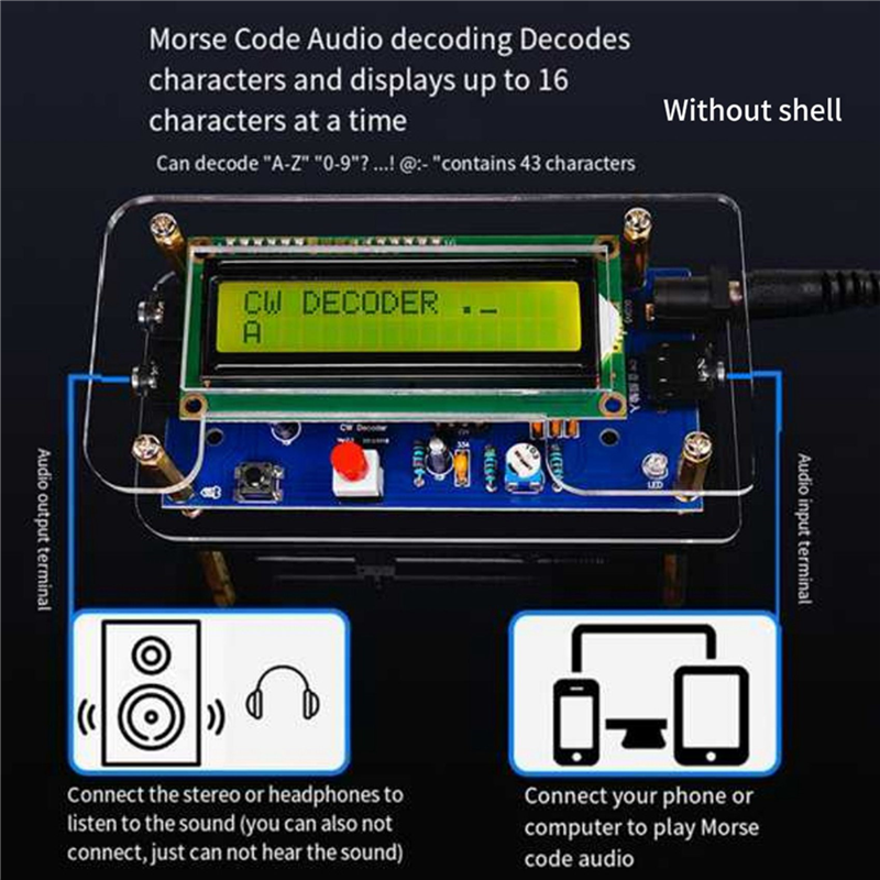 ELECT-2X DIY CW Trainer Decode - Election Electronics & Gadgets Store Woocommerce Theme recensione e prezzo