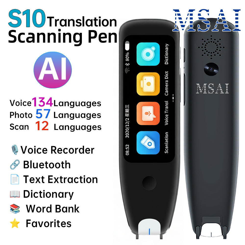 MSAI S10 Smart Scan Translator - Portable Translator Device recensione e prezzo