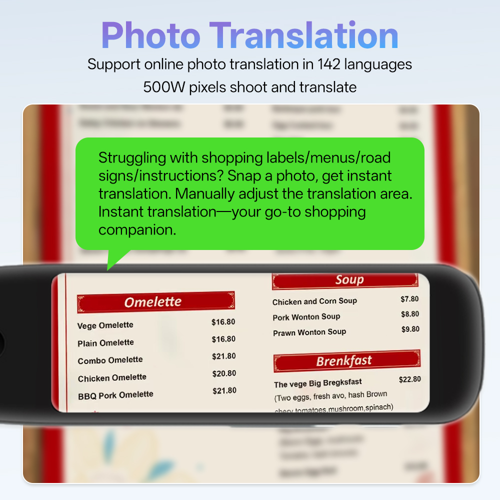 MSAI S10 Smart Scan Translator - Portable Translator Device recensione e prezzo