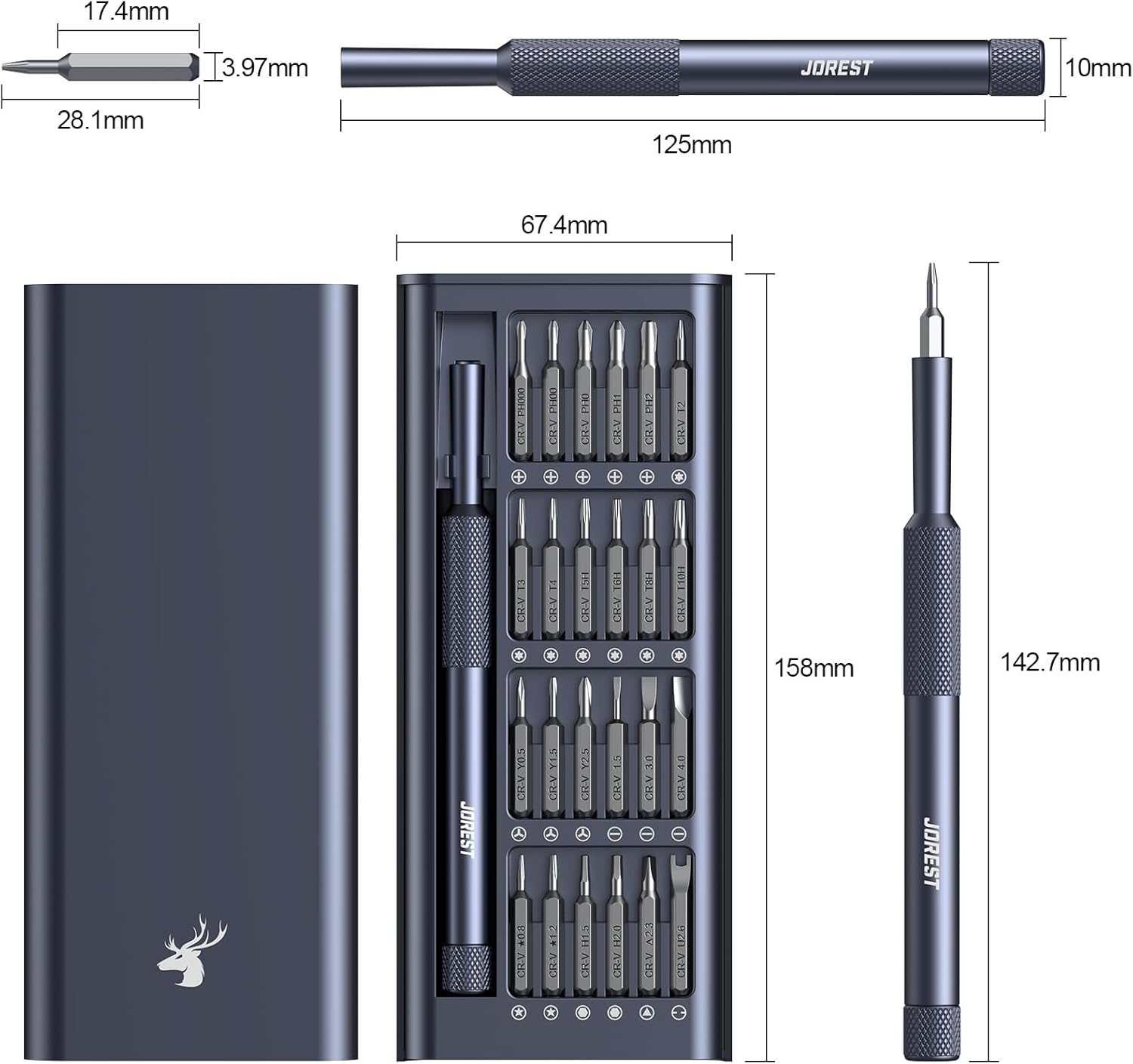 25-IN-1 Precision Screwdriver  - Electronics Gadgets To Gift recensione e prezzo