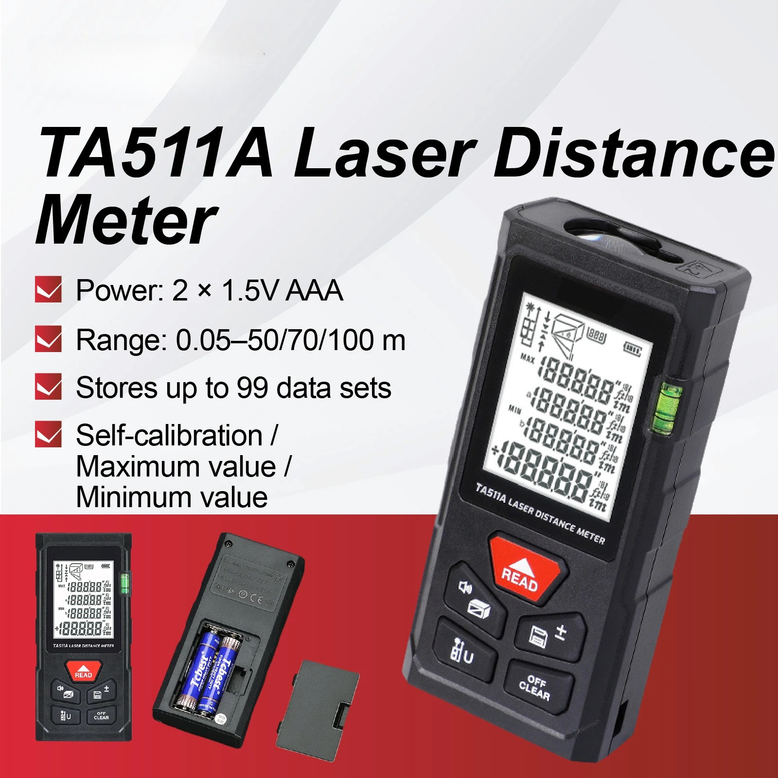Handheld Digital Laser Distanc - Laser Distance Measure recensione e prezzo