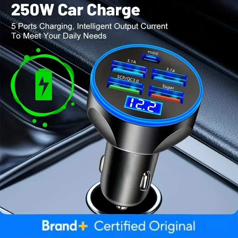 250W Super Fast Charging Car C - Election Electronics & Gadgets Store Woocommerce Theme recensione e prezzo