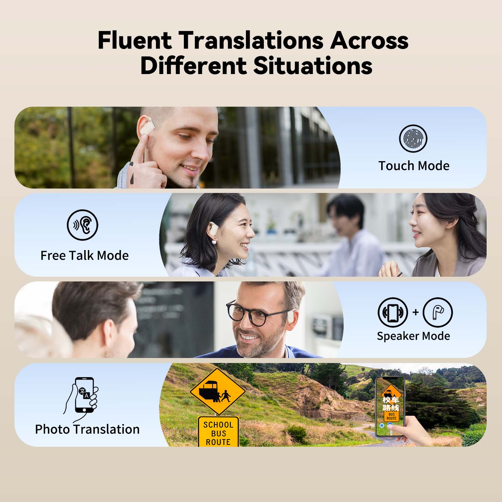 Wooask M9 Translator Earbuds,O - Portable Translator Device recensione e prezzo