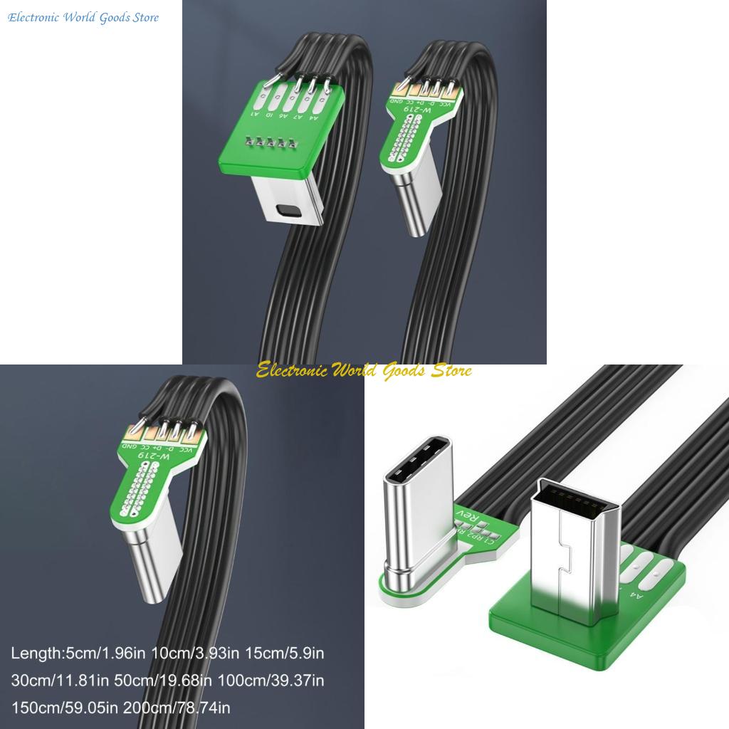 Flat Type C to USB Cable Type  - Electronics And Gadgets C recensione e prezzo