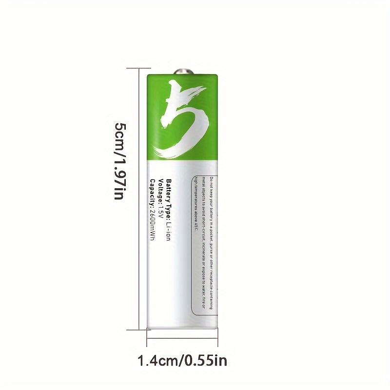 1.5V AA 2600mWh USB Rechargeab - Modern Electronics Gadgets recensione e prezzo