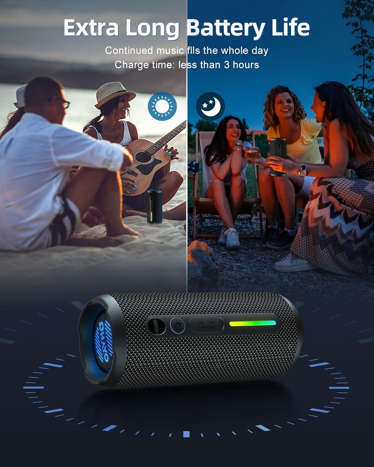Ohayo S7 Portable Waterpro Blu - Electronics Gadgets To Gift recensione e prezzo