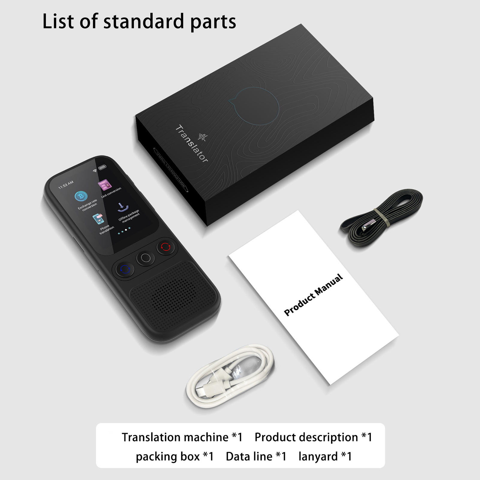 S80 Language AI Translator Dev - Portable Translator Device recensione e prezzo