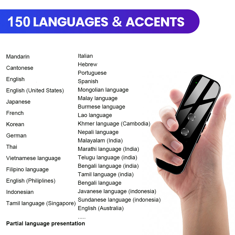 G6 Language Translator Machine - Portable Translator Device recensione e prezzo