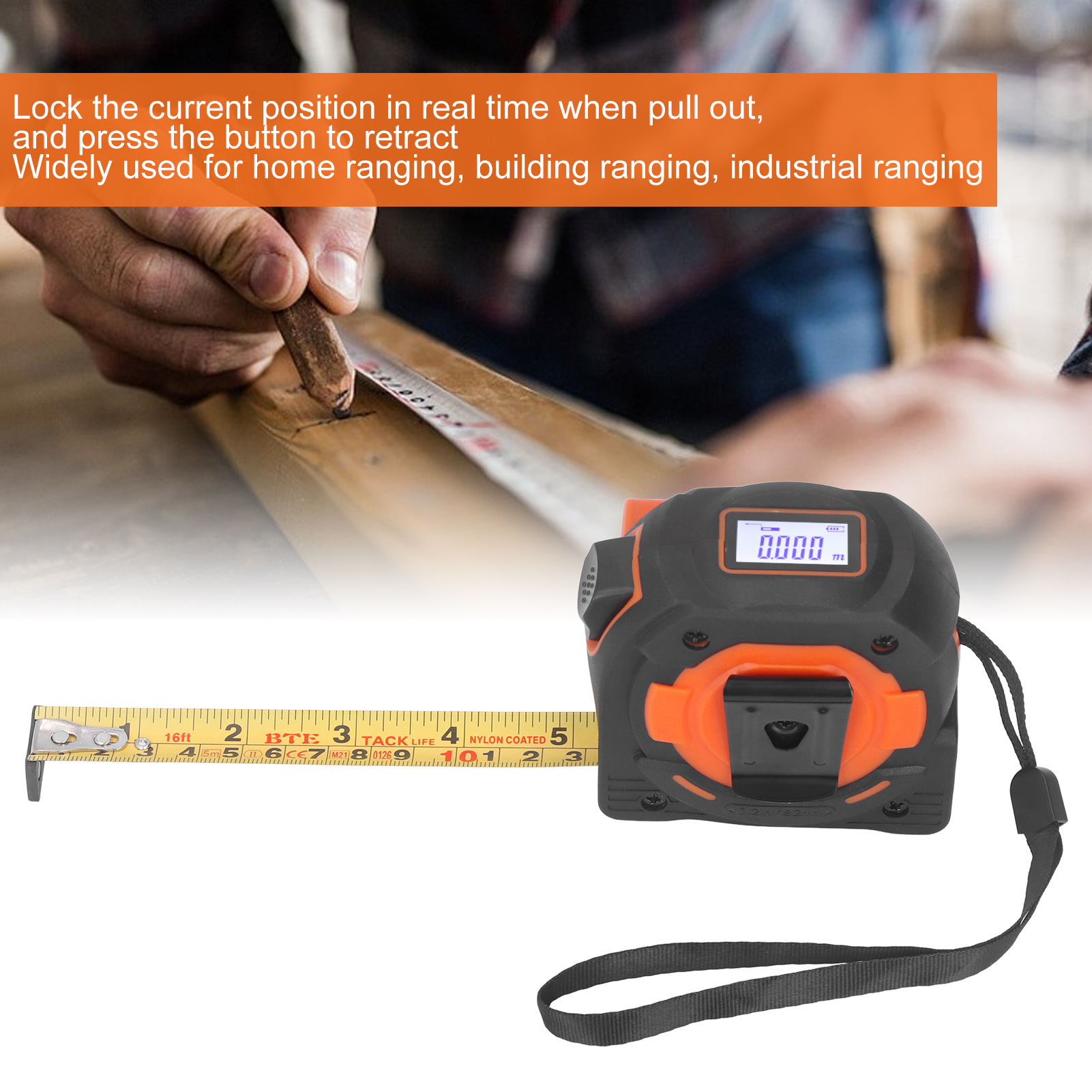 Laser Distance Tape Measure La - Laser Distance Measure recensione e prezzo