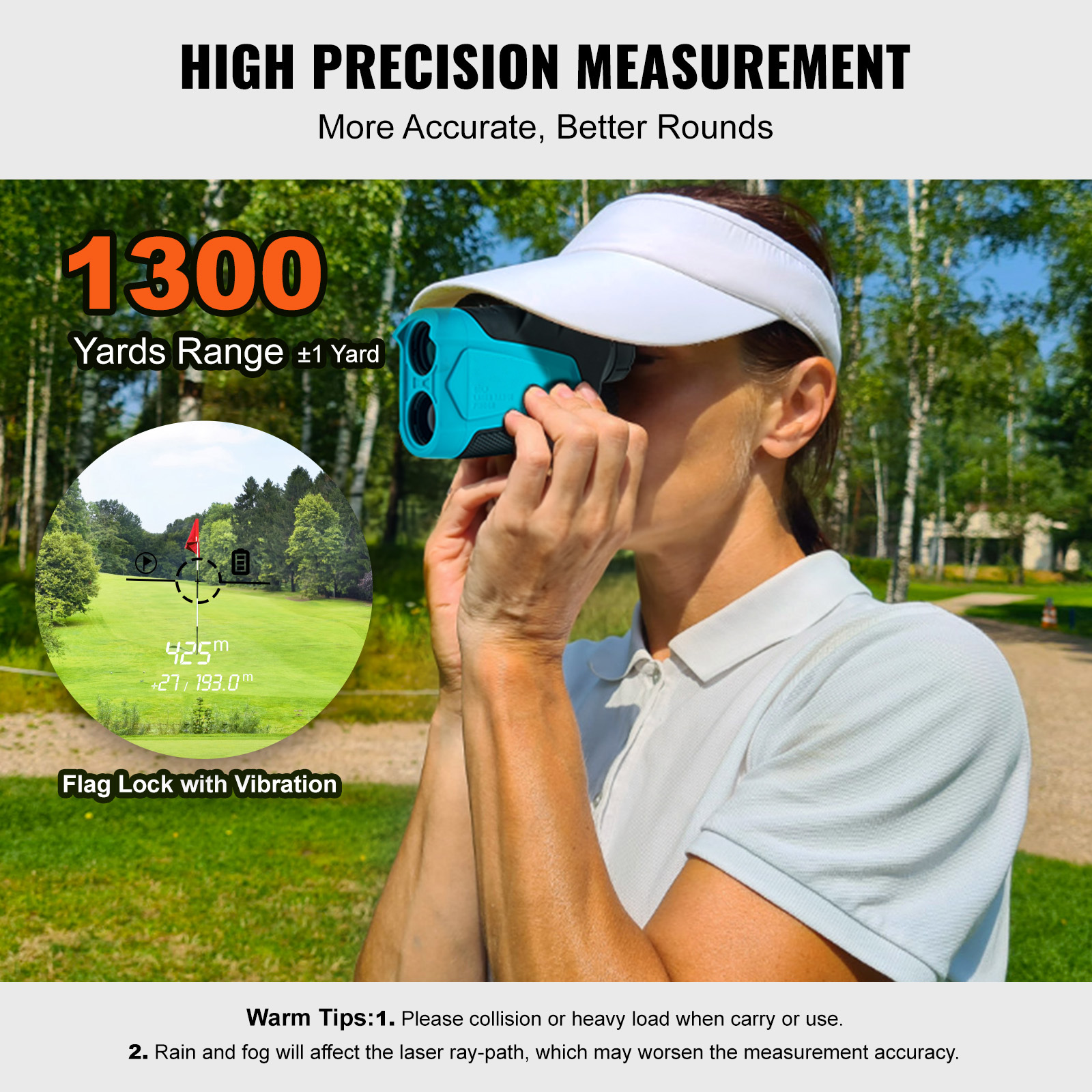 SucceBuy Golf Rangefinder 900/ - Laser Distance Measure recensione e prezzo