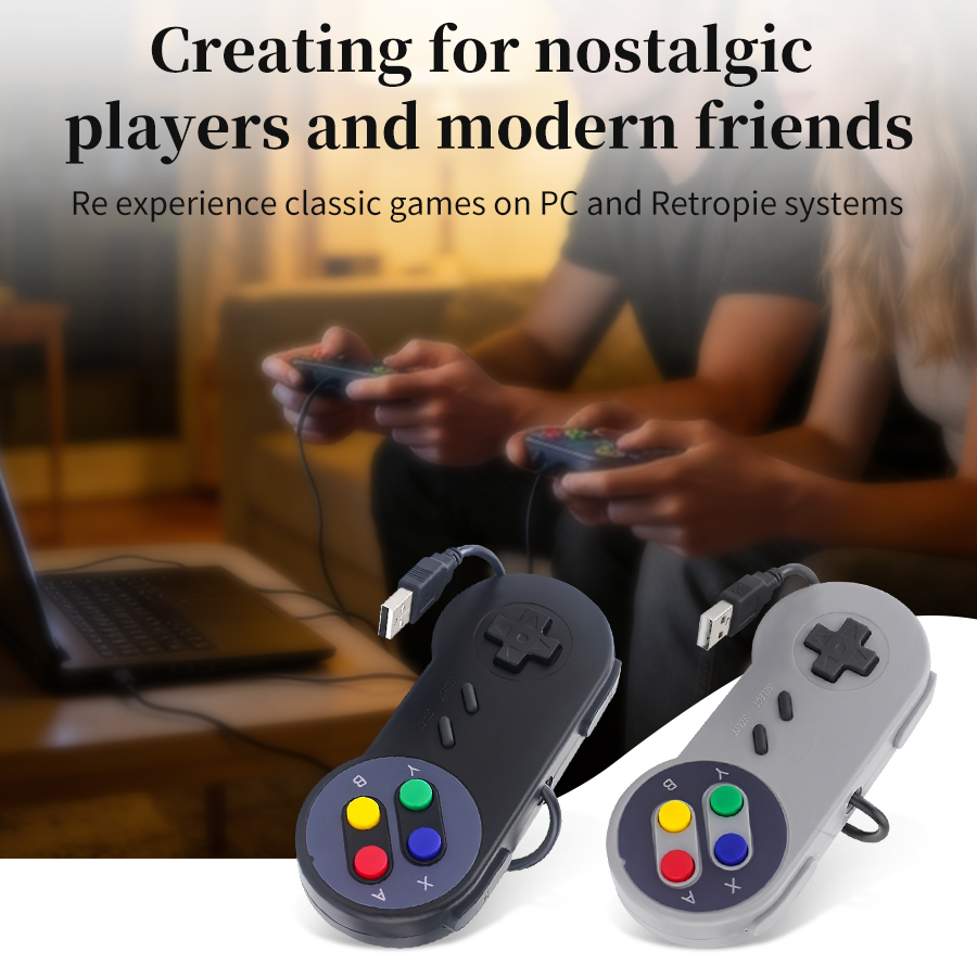 USB Gamepad Gaming Joystick Re - Retro Game Controller Usb recensione e prezzo