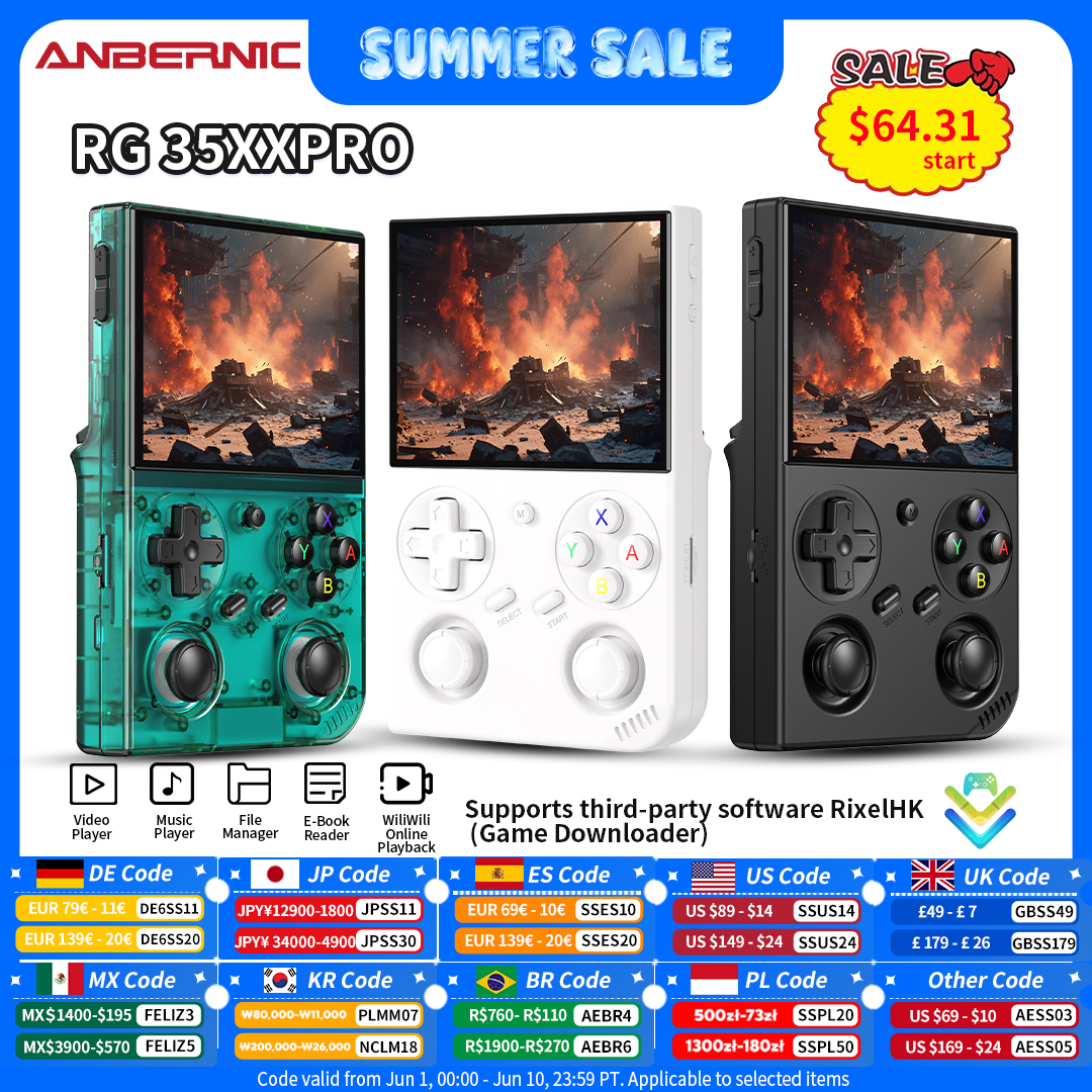 Anbernic RG 35XXPro Retro Hand - Retro Game Controller Usb recensione e prezzo
