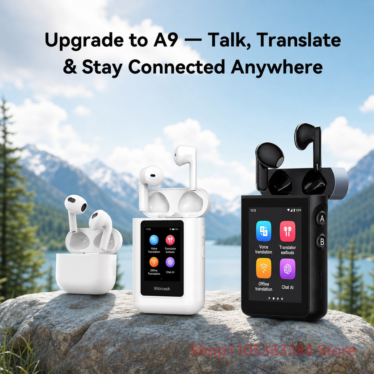 Wooask A9 4G+WiFi AI Translato - Portable Translator Device recensione e prezzo