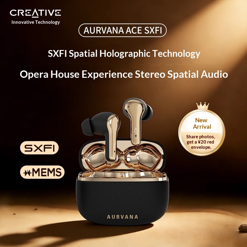 New Creative ACE SXFI TWS Earp - Earbuds Anc Wireless recensione e prezzo