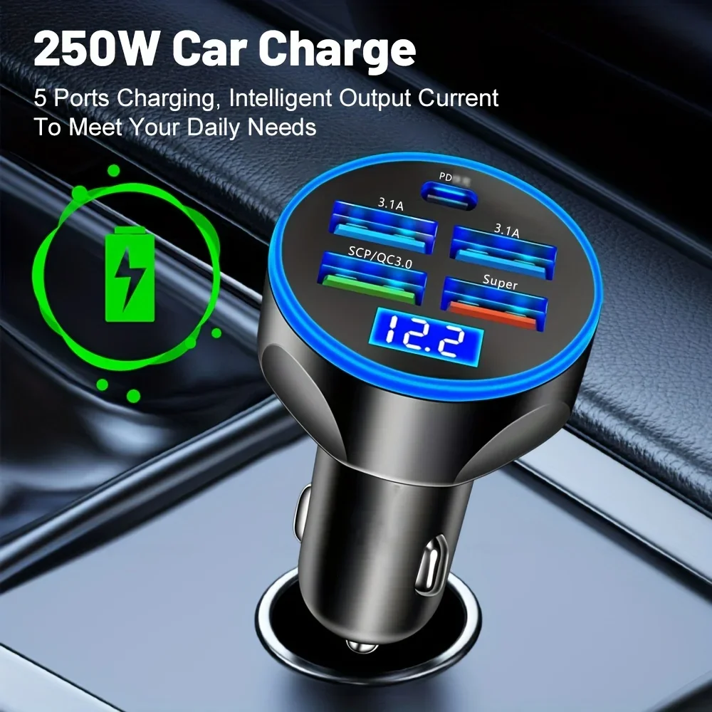 250W Super Fast Charging Car C - Election Electronics & Gadgets Store Woocommerce Theme recensione e prezzo